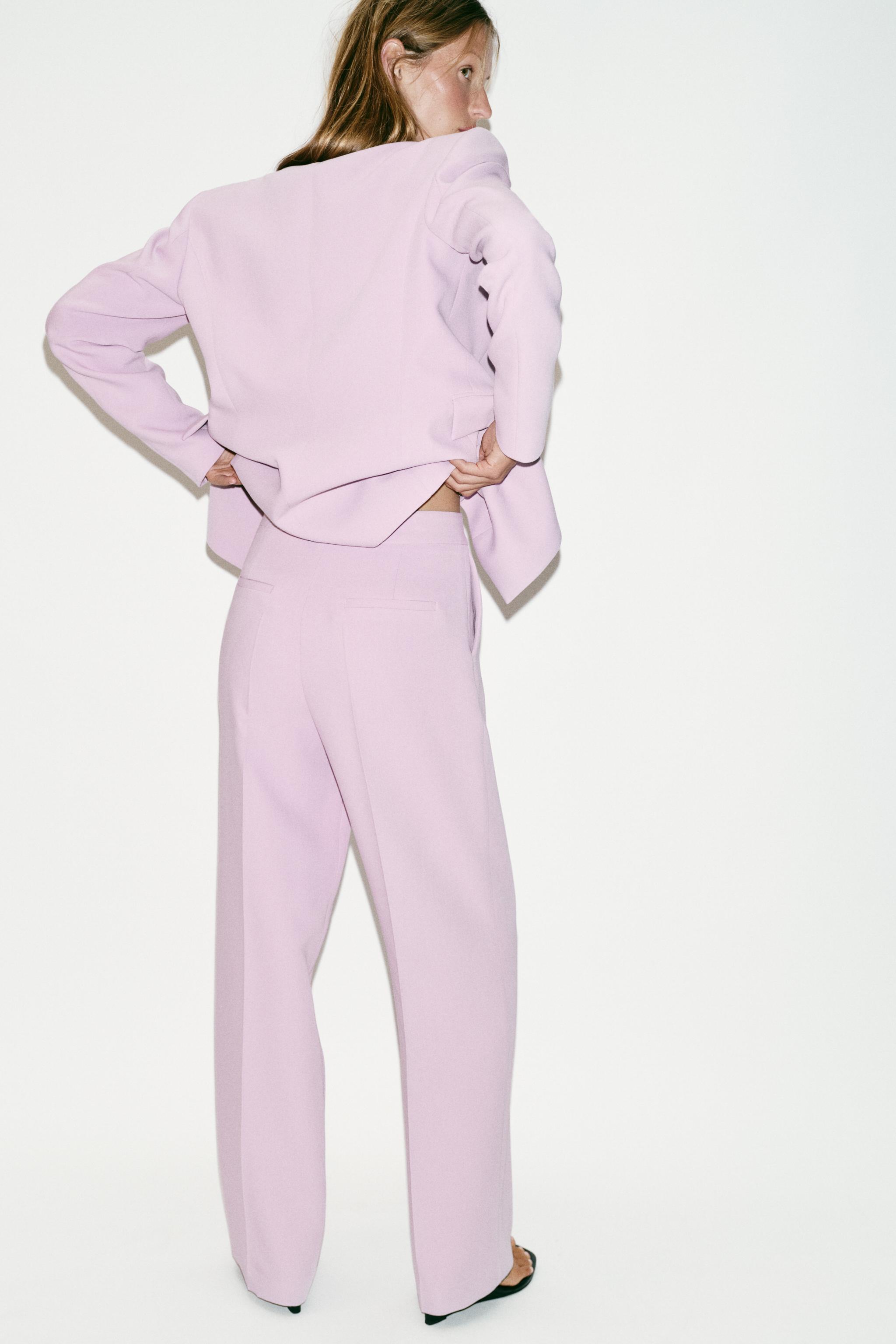 PANTALON DROIT TAILLE HAUTE